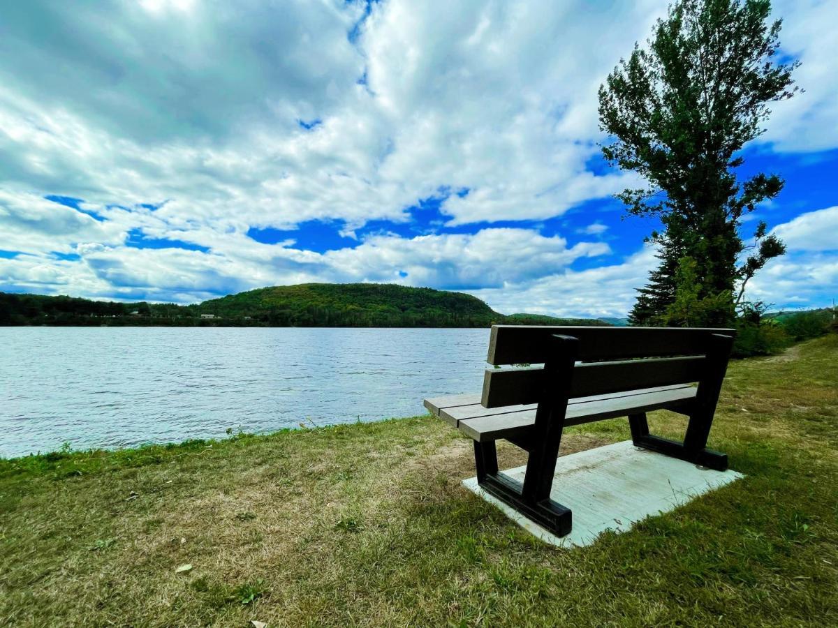 Villa Chalet Centenaire Mauricie Saint Roch de Mekinac Exterior foto